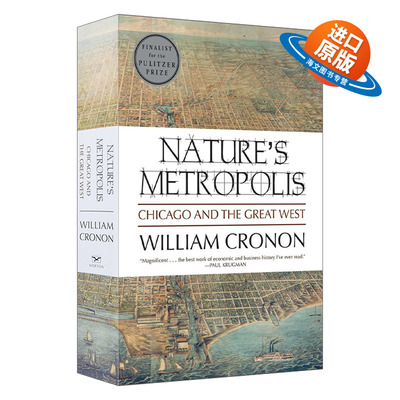 英文原版 Nature's Metropolis Chicago and the Great West 自然的大都市 芝加哥与大西部 英文版 进口英语原版书籍