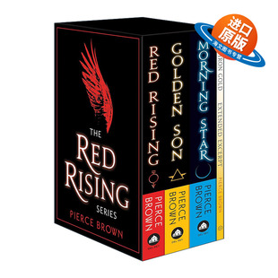 英文原版 Red Rising 3-Book Box Set 火星崛起三部曲 含Iron Gold铁炼成金 盒装套装 Pierce Brown英文版 进口英语原版书籍