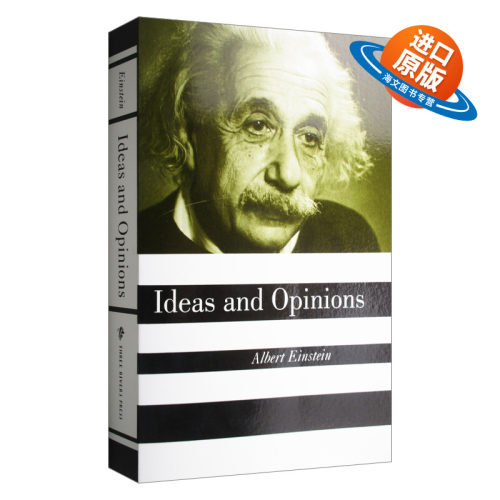 英文原版 Ideas And Opinions 想法和意见 爱因斯坦 Albert Einstein 英文版