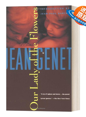 英文原版 Our Lady of the Flowers 鲜花圣母 Jean Genet让·热内 英文版 进口英语原版书籍