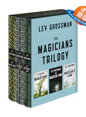 英文原版小说 Magicians Trilogy Boxed Set 魔术师三部曲套装 英文版 进口英语原版书籍
