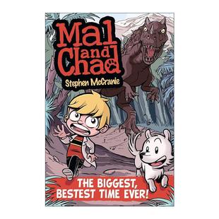 Biggest 漫画 Mal Bestest The Chad 英文版 时刻 Time 进口英语原版 玛尔和查德系列1 盛大美妙 and 英文原版 书籍 Ever