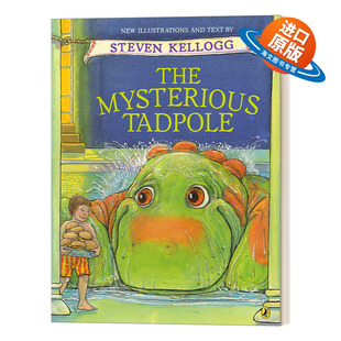 英文原版 The Mysterious Tadpole 25Th Annv 神秘的蝌蚪 儿童英语启蒙图画故事绘本 名家 Steven Kellogg 英文版 进口英语原版书