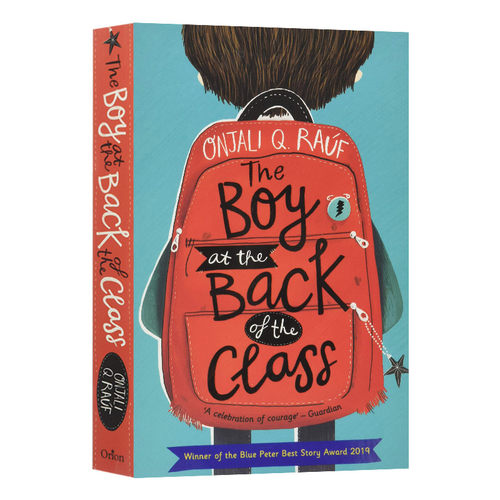英文原版 The Boy At the Back of the Class 教室后面的男孩 坐在教室最后一排的男孩 2019蓝彼得图书奖 英文版儿童外文书