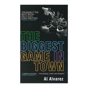 大 The Game 英文版 书籍 英文原版 当代扑克文学 Town Biggest 游戏 镇上 进口英语原版 Alvarez