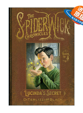 英文原版 Lucinda's Secret 奇幻精灵历险记3 章节书 英文版 进口英语原版书籍
