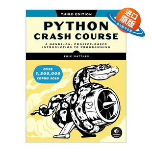 英文原版 Python Crash Course Python编程 从入门到实践 第三版 Eric Matthes 英文版 进口英语原版书籍