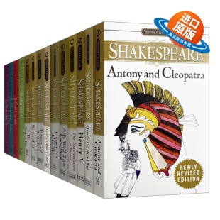罗密欧与朱丽叶 皆大欢喜 英文版 英文原版 进口书籍 文学名著 Shakespeare 莎士比亚喜剧悲剧经典 莎士比亚戏剧合集14本 亨利五世