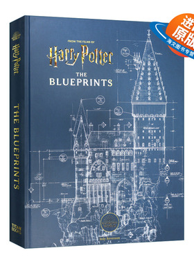 英文原版 Harry Potter The Blueprints 哈利波特 蓝图 哈利波特系列电影幕后草图合集 精装 英文版 进口英语原版书籍
