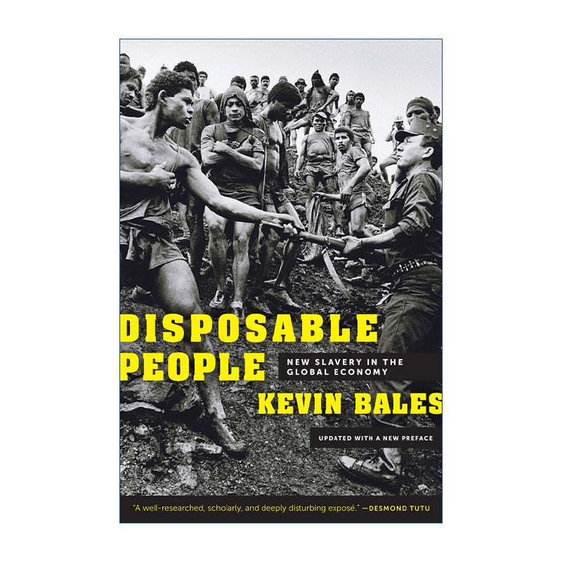 英文原版 Disposable People 用后即弃的人 全球经济中的新奴隶制 Kevin Bales 英文版 进口英语原版书籍