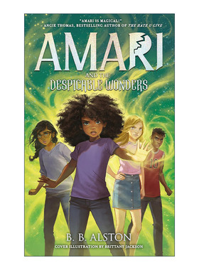 英文原版 Amari and the Despicable Wonders 阿玛瑞和黑夜兄弟3 阿玛瑞和卑鄙奇迹 英文版 进口英语原版书籍