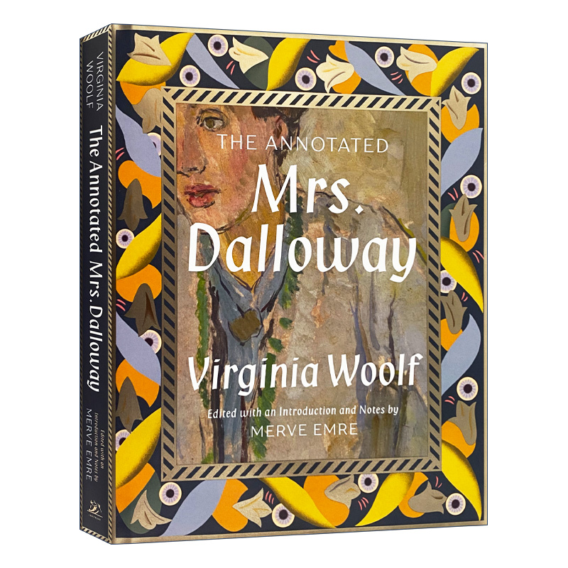 英文原版 The Annotated Mrs Dalloway达洛维夫人诺顿精装插图注释版英文版进口英语原版书籍-封面