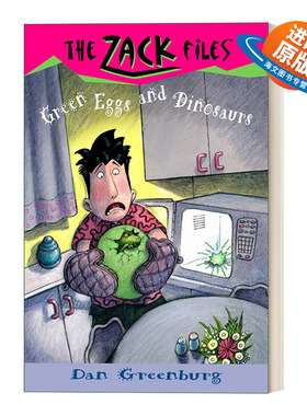英文原版 The Zack Files 23 Greenish Eggs and Dinosaurs 札克档案系列23 儿童冒险章节桥梁书 Dan Greenburg 进口英语原版书籍