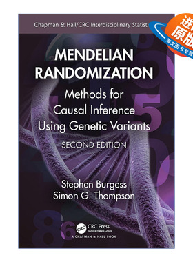英文原版 Mendelian Randomization 孟德尔随机化 使用遗传变体进行因果推理的方法 第2版 英文版 进口英语原版书籍