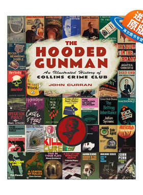 英文原版 The Hooded Gunman 蒙面枪手 科林斯经典犯罪小说插图简史 精装 英文版 进口英语原版书籍