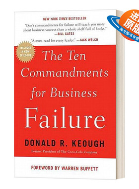 英文原版 The Ten Commandments for Business Failure 商业失败的十诫 英文版 进口英语原版书籍