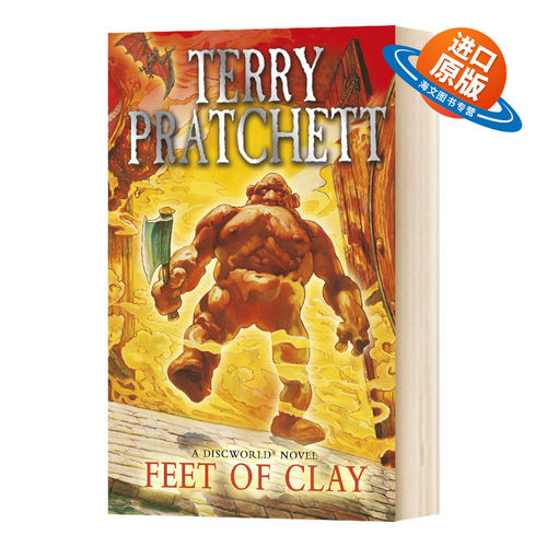 碟形世界19：泥足 英文原版 科幻小说 Discworld Novel 19 Feet Of Clay Terry Pratchett 特里普拉切特 进口原版图书