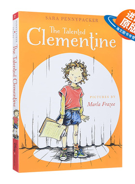 英文原版 Clementine 2 The Talented Clementine 淘气的阿柑2 英文版 进口英语原版书籍
