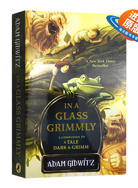 英文原版小说 In a Glass Grimmly 格林黑暗童话三部曲之一 韩塞尔和葛雷特 Tale Dark & Grimm 英文版 进口英语原版书籍