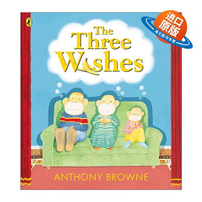 英文原版 The Three Wishes 三个愿望 安东尼布朗新绘本 英文版 进口英语原版书籍