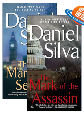英文原版 Michael Osbourne系列2册 当代大师级悬疑小说作家、纽约时报畅销书作家Daniel Silva 英文版 进口英语原版书籍