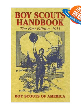 英文原版 Boy Scouts Handbook 美国童子军生存手册 英文版 进口英语原版书籍