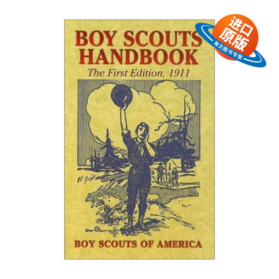 英文原版 Boy Scouts Handbook 美国童子军生存手册 英文版 进口英语原版书籍