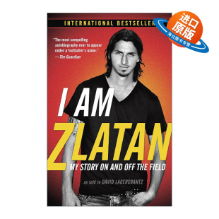 英文版 书籍 Zlatan 瑞典足球运动员传记 曼联 我来讲述真相 我是伊布 进口英语原版 英文原版 Ibrahimovic