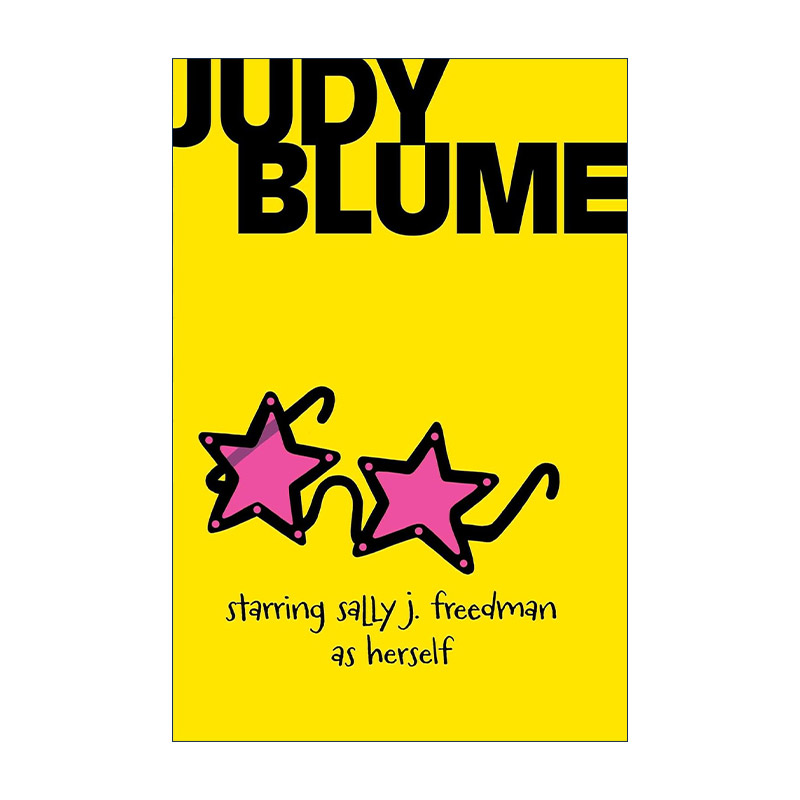 英文原版 Starring Sally J. Freedman as Herself 莉莎主演她本人 Judy Blume儿童小说 英文版 进口英语原版书籍