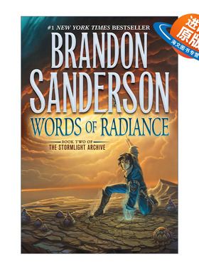英文原版 Words of Radiance Book Two of the Stormlight Archive 飓光志2 光辉真言 精装科幻小说 英文版 进口英语原版书籍