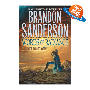 英文原版 Words of Radiance Book Two of the Stormlight Archive 飓光志2 光辉真言 精装科幻小说 英文版 进口英语原版书籍