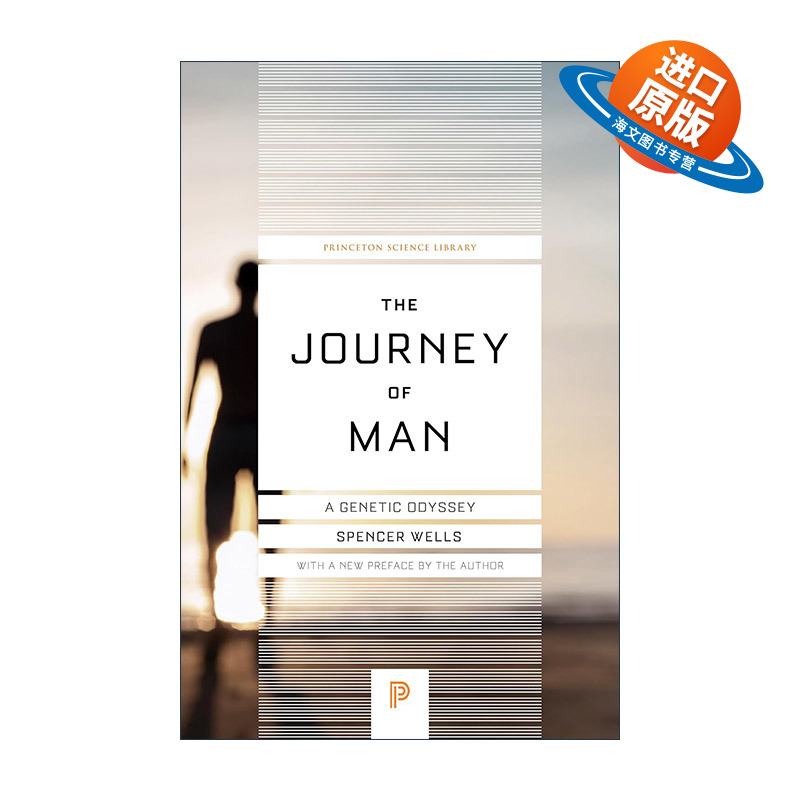 英文原版 The Journey of Man 人类前史 出非洲记 地球文明之源的DNA解码 Spencer Wells英文版 进口英语原版书籍
