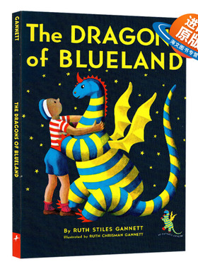 我爸爸的小飞龙3 英文原版 The Dragons of Blueland 纽伯瑞奖作者 英文版儿童桥梁章节小说 进口原版中小学英语课外阅读书籍