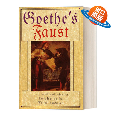 英文原版 Goethe's Faust 歌德的浮士德 经典德国诗选 豆瓣高分推荐 英文版 进口英语原版书籍