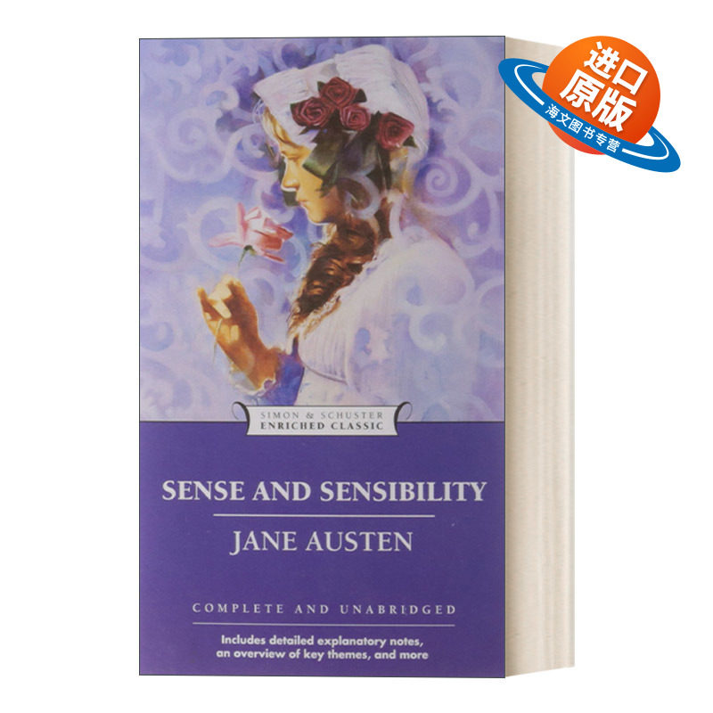 英文原版 Sense and Sensibility  理智与情感 Enriched Classics系列 英文版 进口英语原版书籍