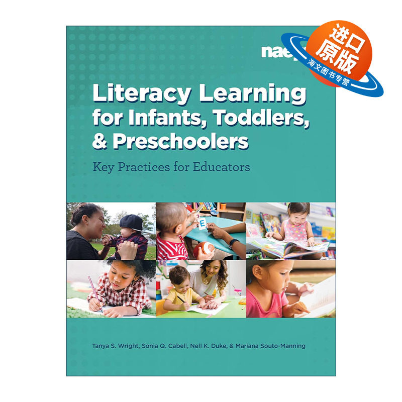 英文原版 Literacy Learning for Infants Toddlers and Preschoolers 幼儿和学龄前儿童的识字学习 英文版 进口英语原版书籍