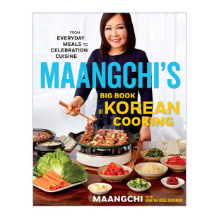 食谱大书 英文原版 英文版 Cooking 进口英语原版 Maangchi 肉姐 书籍 Big 韩式 精装 Korean Book