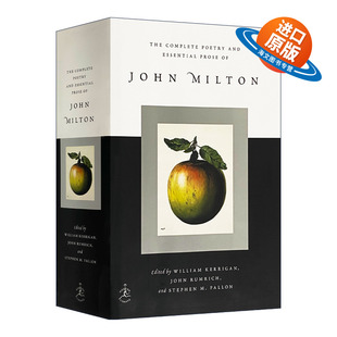进口英语书 Prose Milton John 兰登书屋现代图书馆 The Complete Poetry 英文原版 and 弥尔顿诗歌与散文全集 Essential