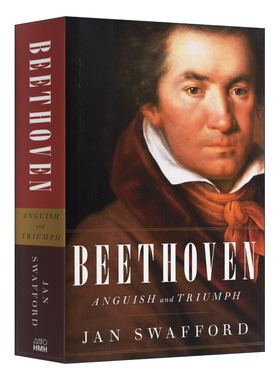 英文原版 精装 Beethoven Anguish and Triumph 贝多芬传 磨难与辉煌 精装 英文版 进口英语原版书籍