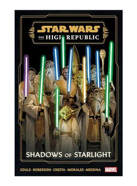 英文原版 Star Wars The High Republic Shadows of Starlight 星球大战 共和国巅峰 星光之影 漫威漫画 Charles Soule 英文版