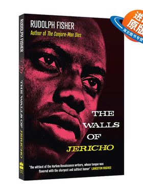 英文原版 The Walls of Jericho 杰里克的墙 鲁道夫·费希尔 哈莱姆文艺复兴经典讽刺小说 法师之死作者 英文版 进口英语原版书籍