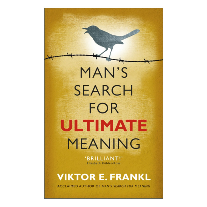 英文原版 Man's Search for Ultimate Meaning活出生命的终极意义维克多·E.弗兰克尔英文版进口英语原版书籍