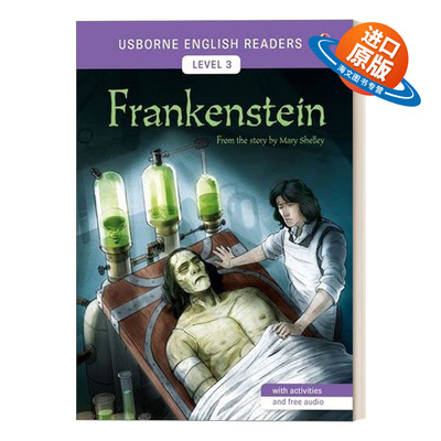 英文原版 English Readers Level 3 Frankenstein 分级阅读3 科学怪人 英文版 进口英语原版书籍