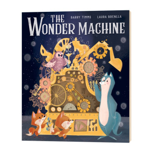 绘本 进口原版 The 英文版 儿童英语启蒙读物 Wonder Machine 奇迹机器 早教故事书 发现天赋 英文原版