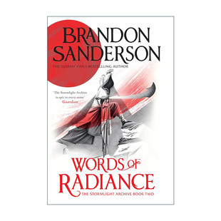 雨果奖得主布兰登桑德森 Words 光辉真言 英文原版 Sanderson 进口英语原版 Radiance 英文版 书籍 飓光志2 Brandon 奇幻小说