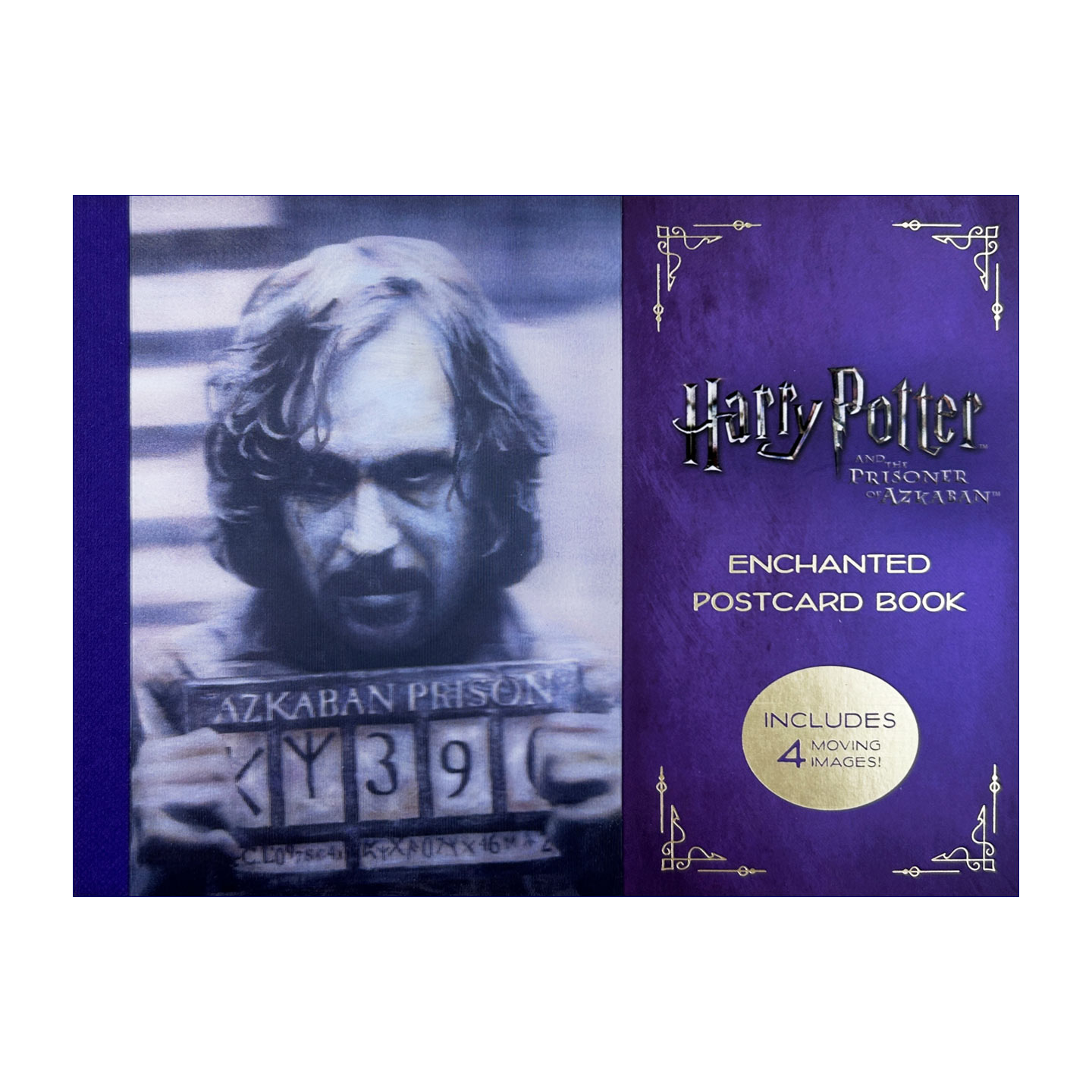 英文原版 Harry Potter and the Prisoner of Azkaban Enchanted Postcard Book 哈利波特周边 哈利波特与阿兹卡班 英文版书籍