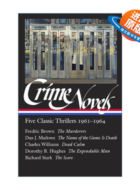 英文原版 Crime Novels Five Classic Thrillers 1961-1964 五部经典惊悚犯罪小说选集 精装美国文库 英文版 进口英语原版书籍