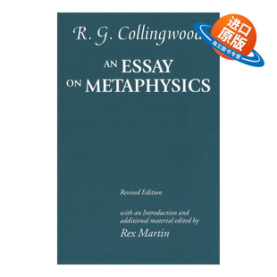Metaphysics 进口英语原版 书籍 英文版 Essay 柯林武德 英文原版 形而上学论
