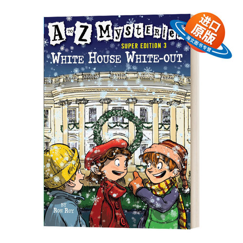 英文原版 White House White Out 白宫乳白的天空 神秘案件特别版3 A to Z Mysteries Super Edition 3 英文版 进口英语原版书籍