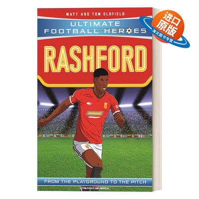 英文原版 Rashford 超级足球明星人物传记 拉什福德 Ultimate Football Heroes 英文版 进口英语原版书籍
